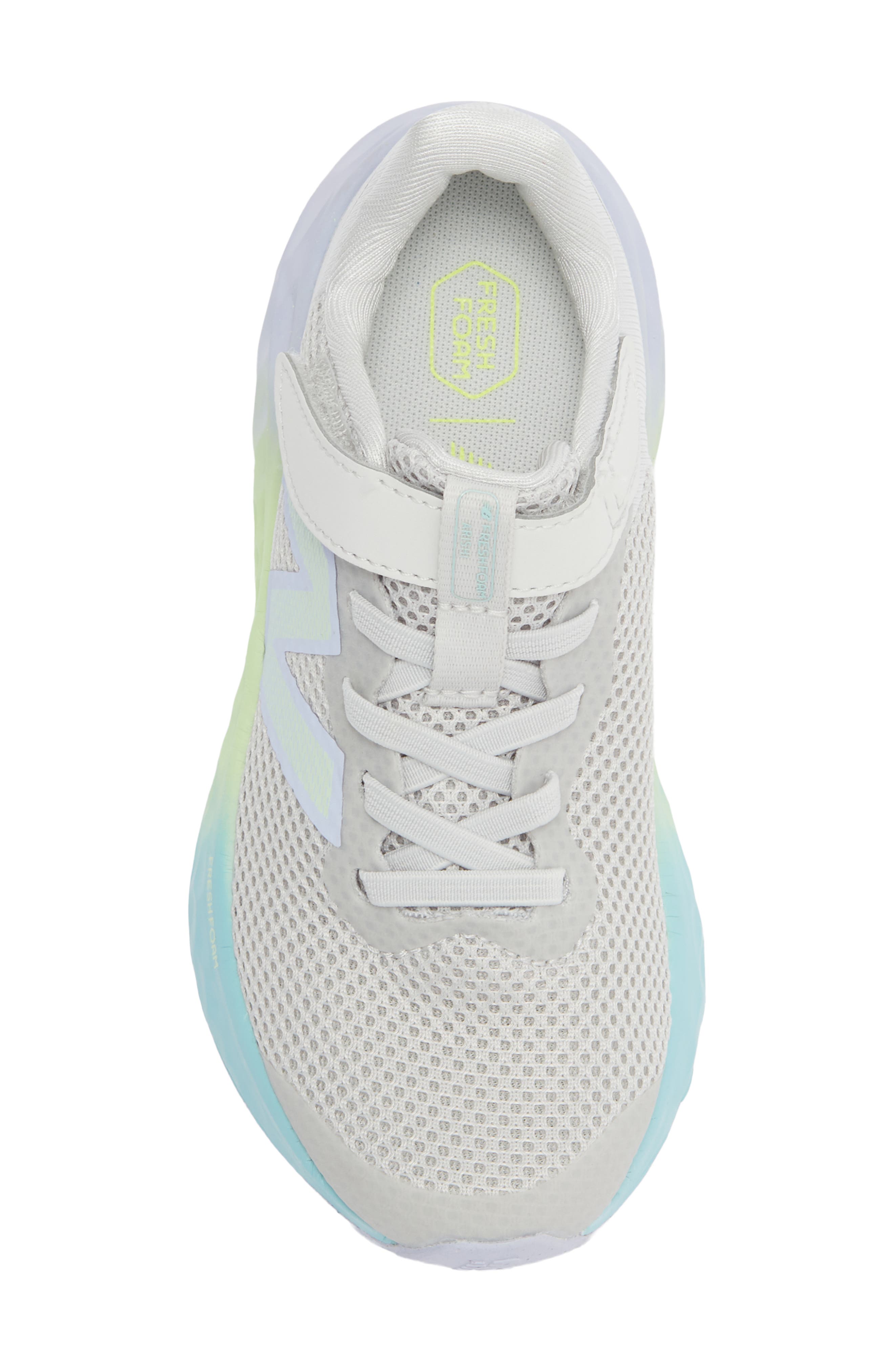 New Balance Kids' Arishi Sneaker, Alternate, color, Grey Matter/ Daybreak