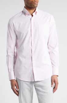Peter Millar Hanford Check Performance Twill Button-Down Shirt