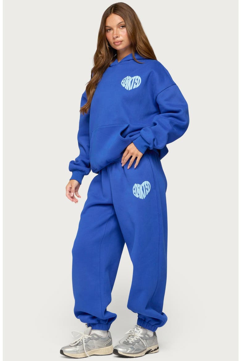 Major Love Graphic Hoodie, Alternate, color, BLUE