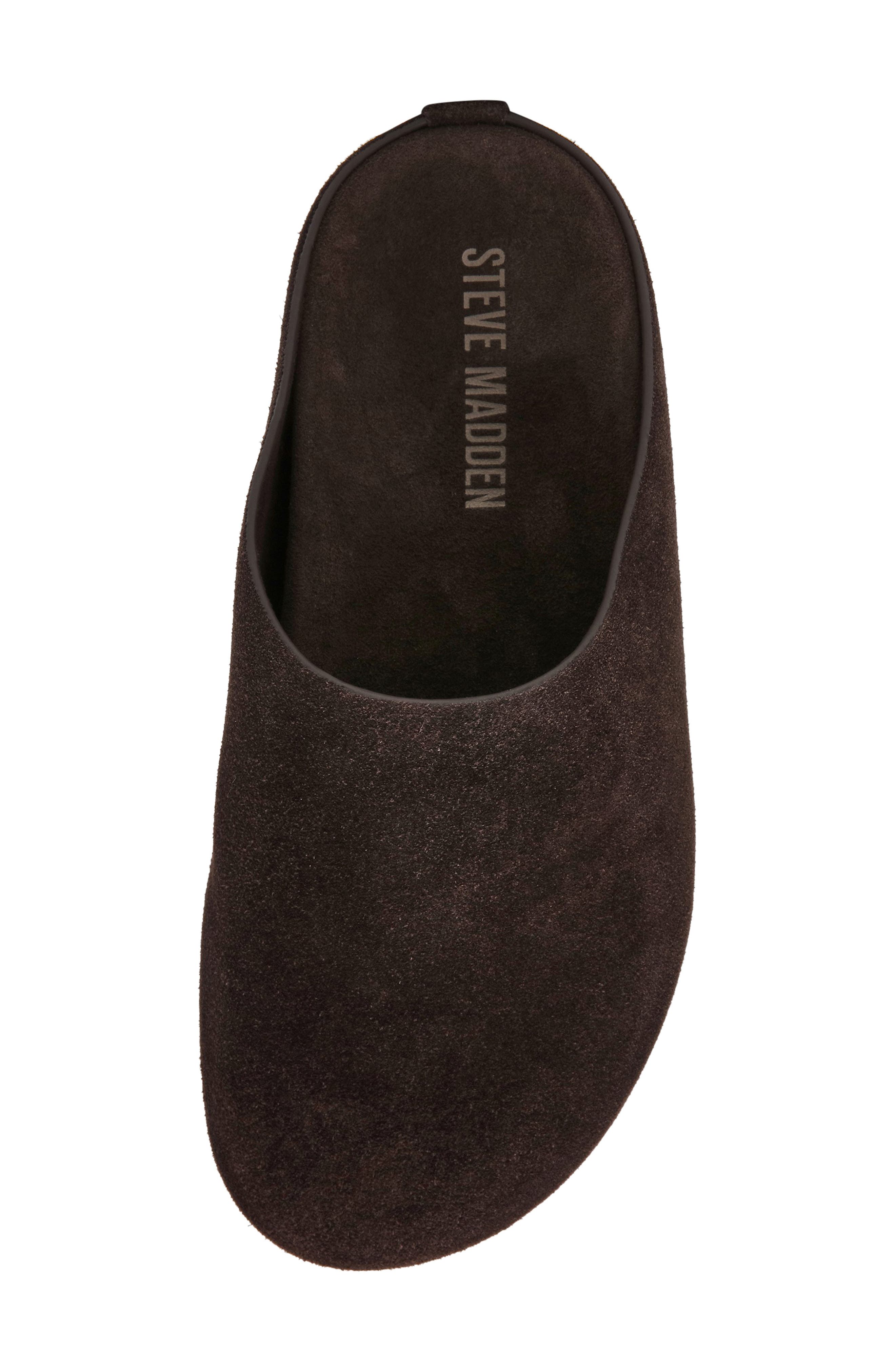 Fern Clog, Alternate, color, BROWN SUEDE