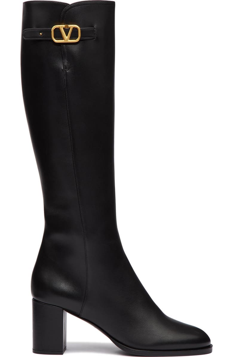 Valentino Garavani VLOGO Signature Knee High Boot, Alternate, color,