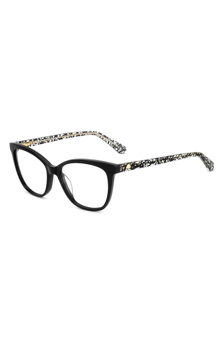 Kate Spade New York adrie 53mm square reading glasses, Alternate, color, 