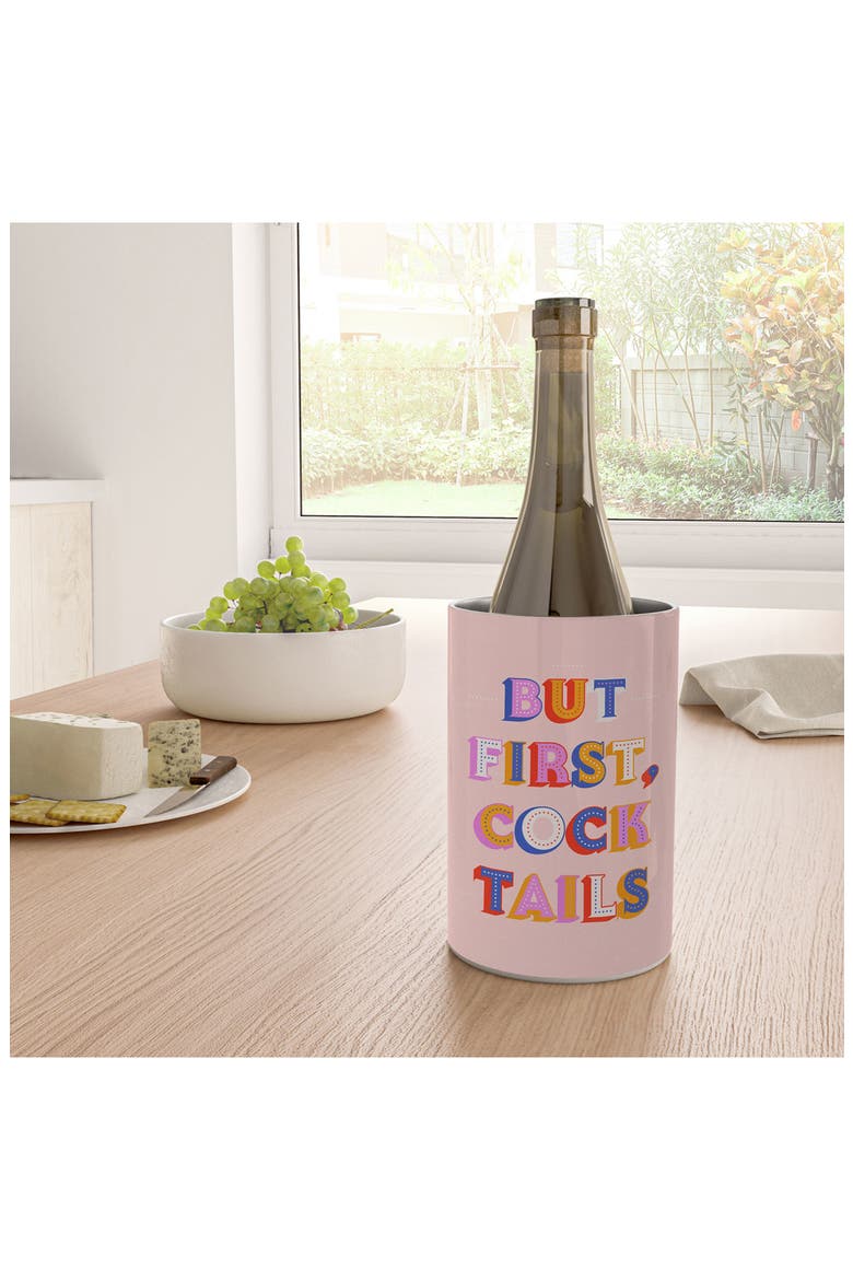 First Cocktails Wine Chiller, Alternate, color, PINK