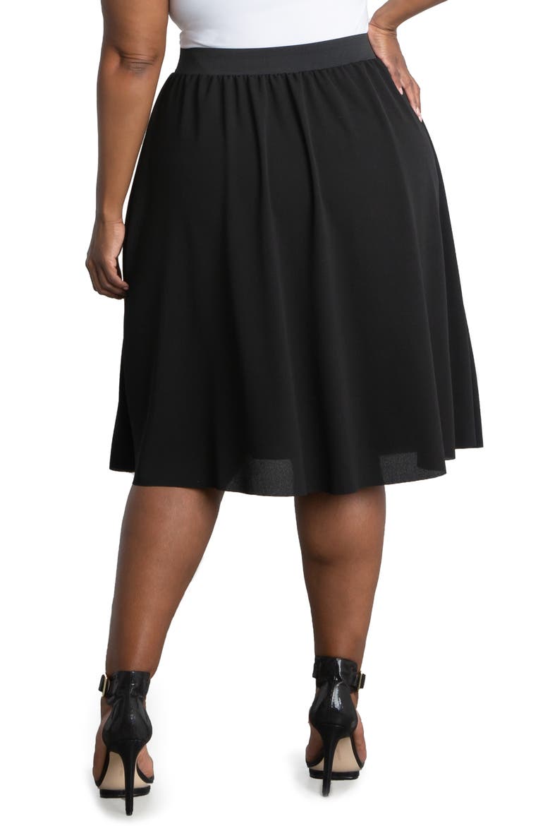 A-Line Skirt, Alternate, color, BLACK NOIR