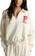 Polo Ralph Lauren Quarter Zip Graphic Fleece Sweatshirt