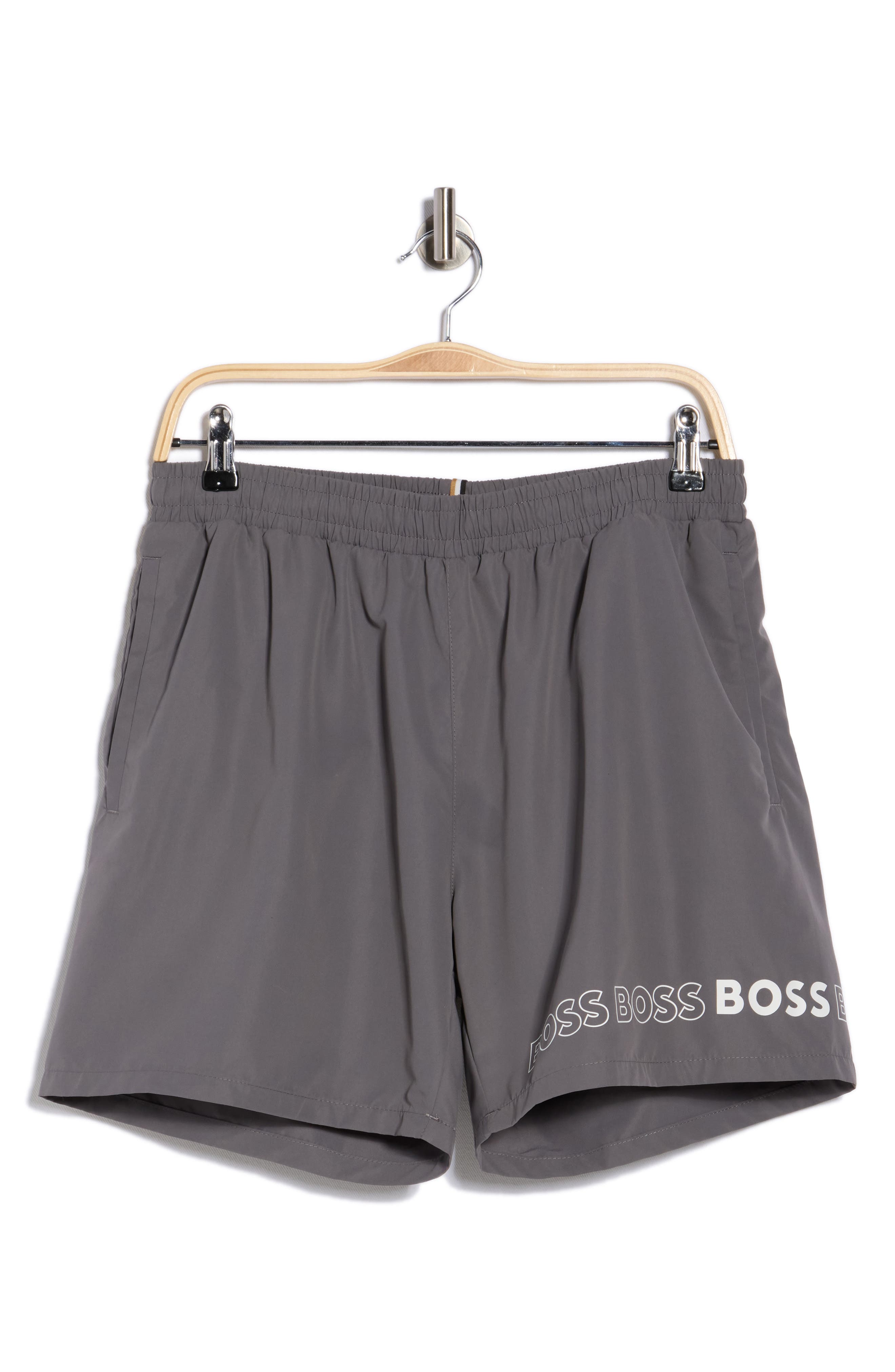 BOSS Recycled Polyester Dolphin Shorts