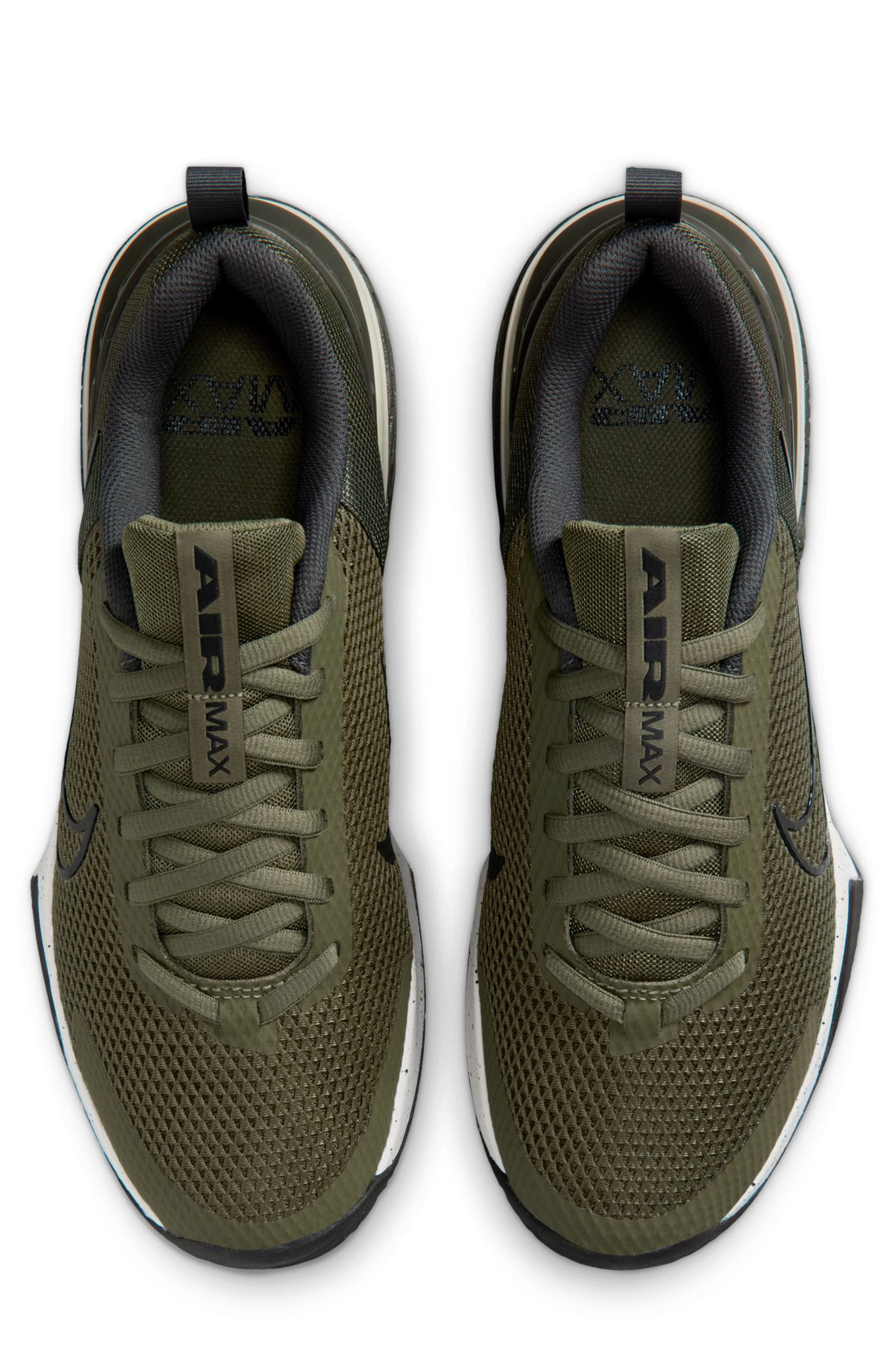 Air Max Alpha Trainer 6 Training Shoe, Alternate, color, OLIVE/ BLACK