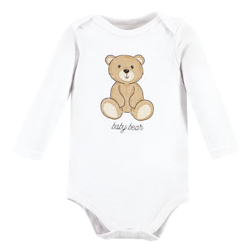 Hudson Baby Everyday Long-sleeve Cotton All-in-ones In Multi