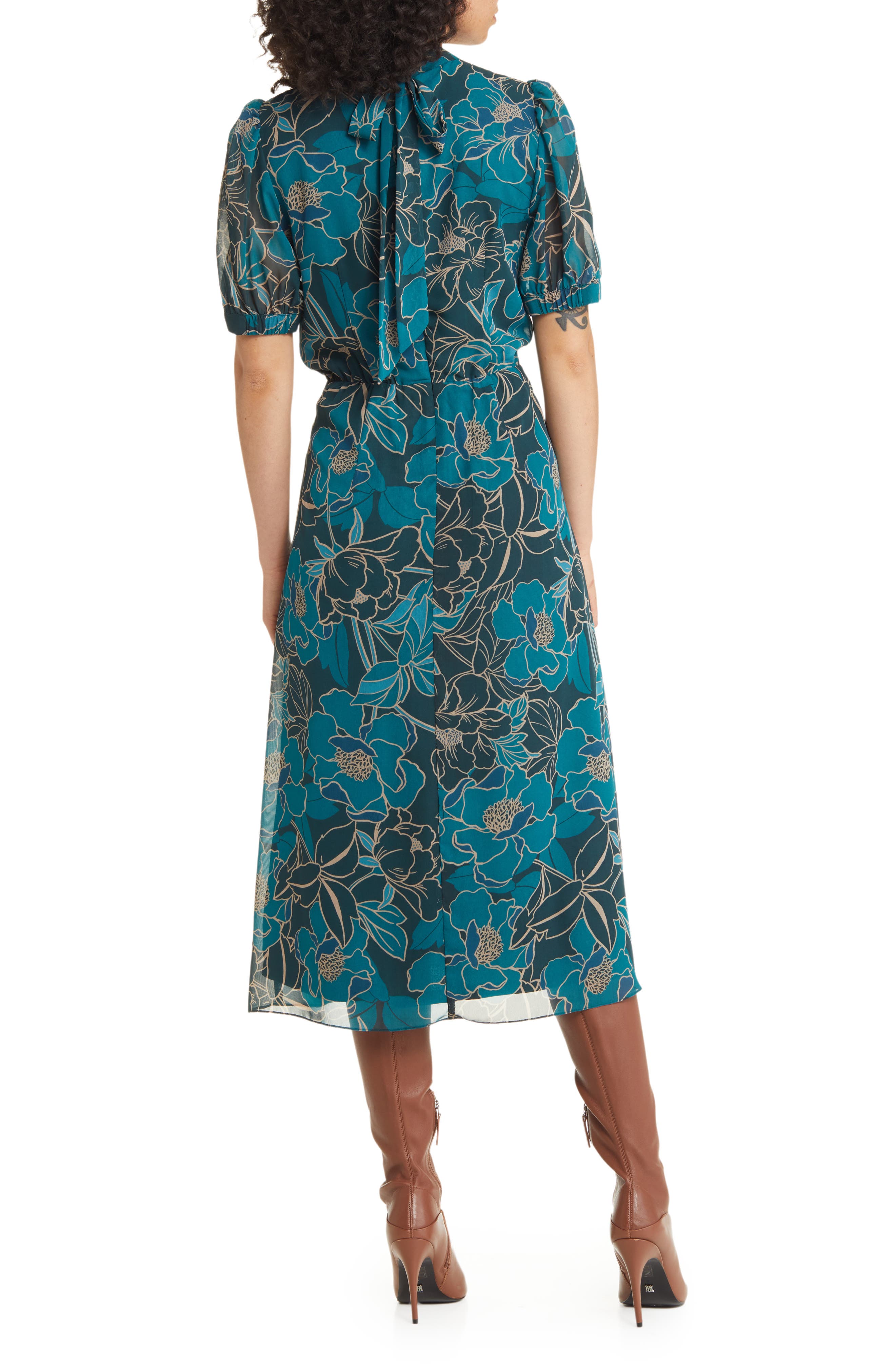 Floral Midi Dress - image 2
