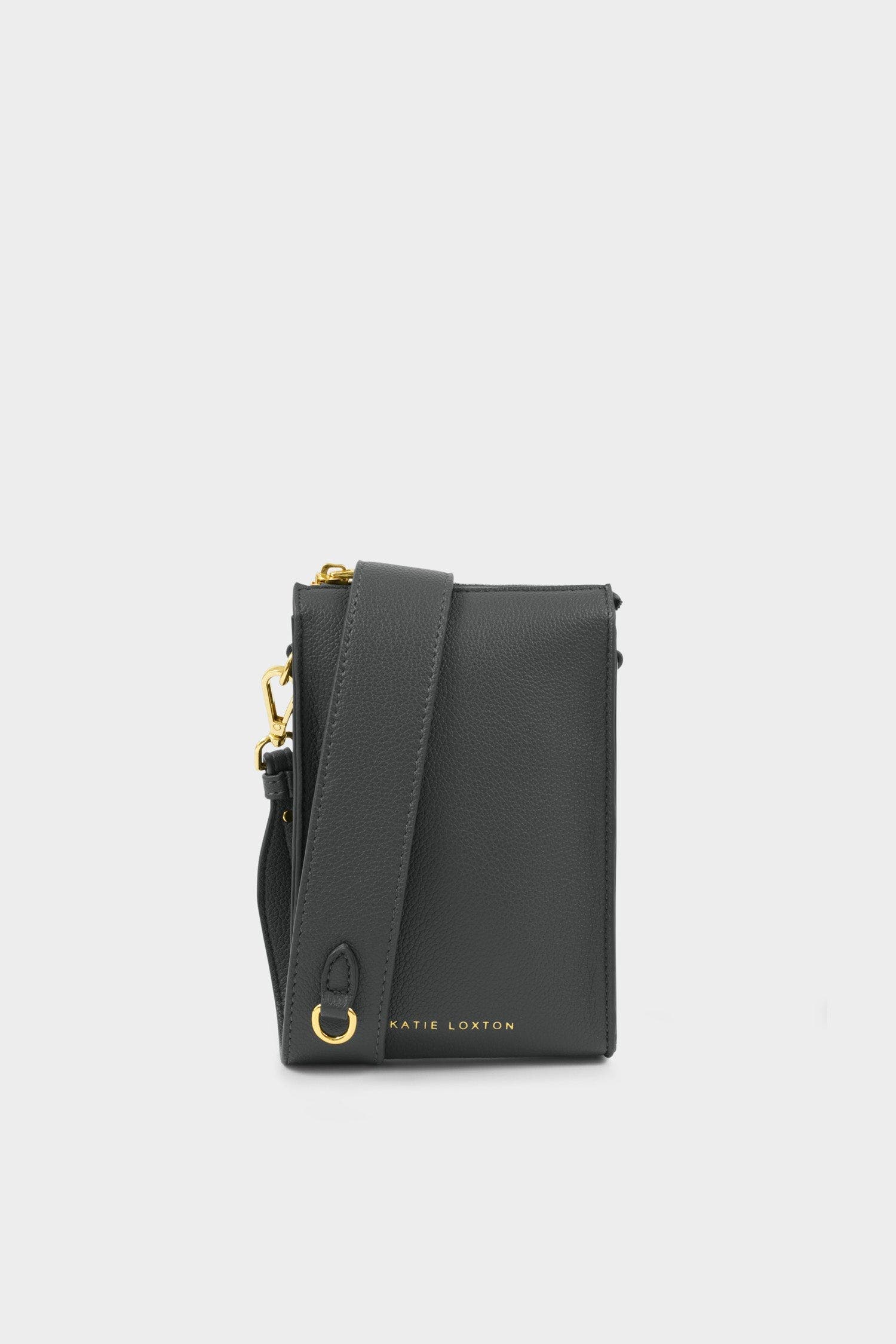 Katie Loxton Avery Slim Crossbody Bag, Alternate, color, Graphite Green