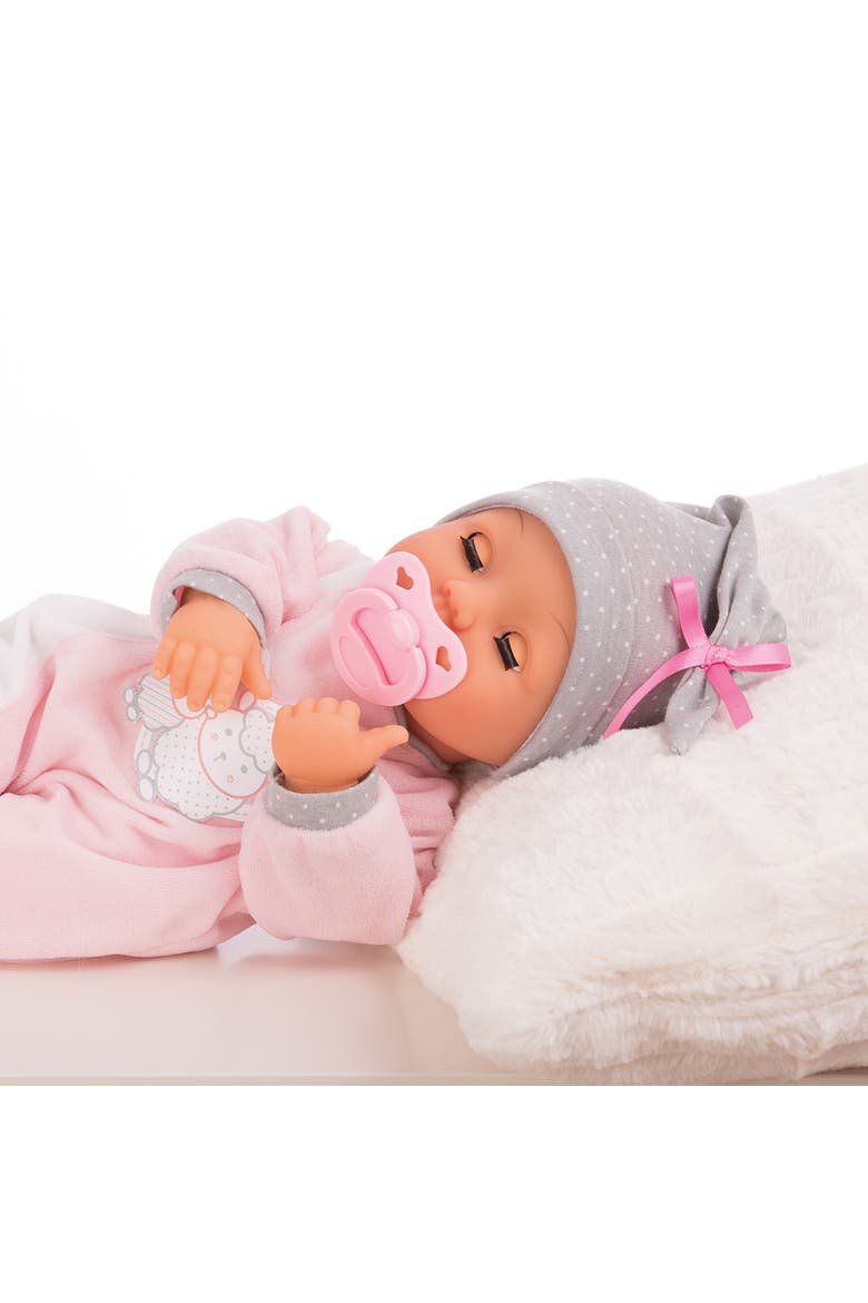 Piccolina 15 Inch Interactive Baby Doll Sounds, Alternate, color, Multicolored