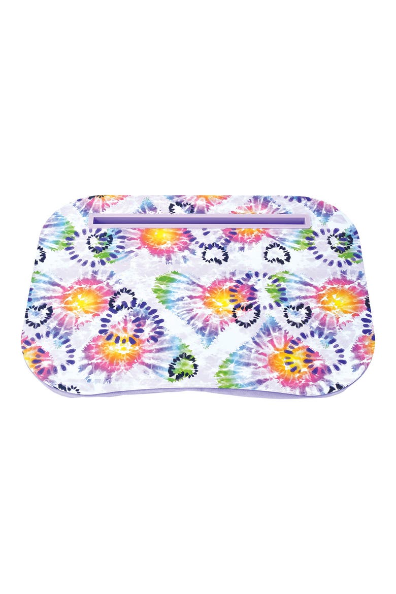 Heart Tie Dye Lap Desk, Main, color, MULTI