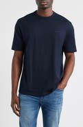 BOSS Taut Solid Cotton Logo T-Shirt