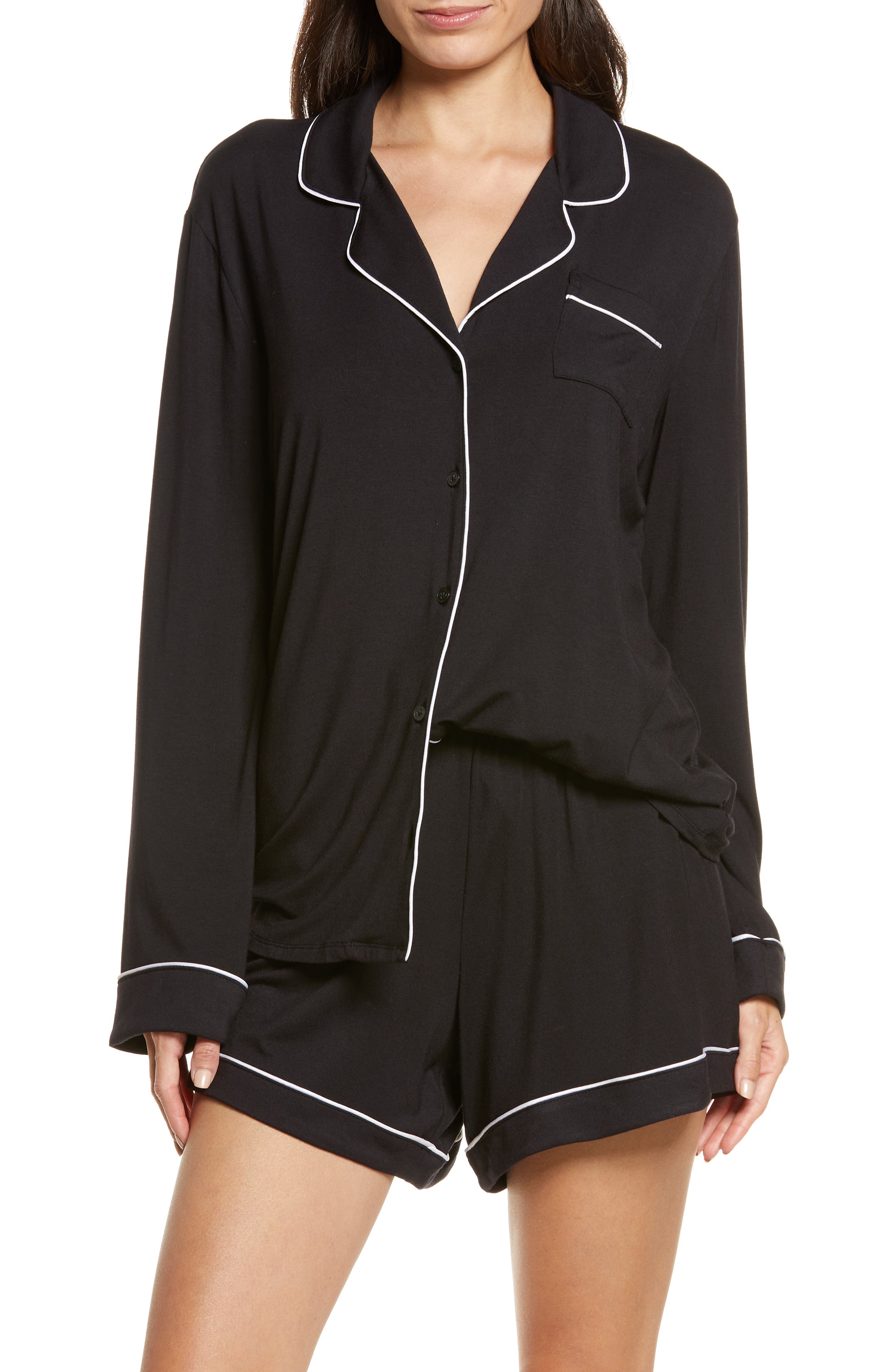Nordstrom Moonlight Eco Long Sleeve Short Pajamas