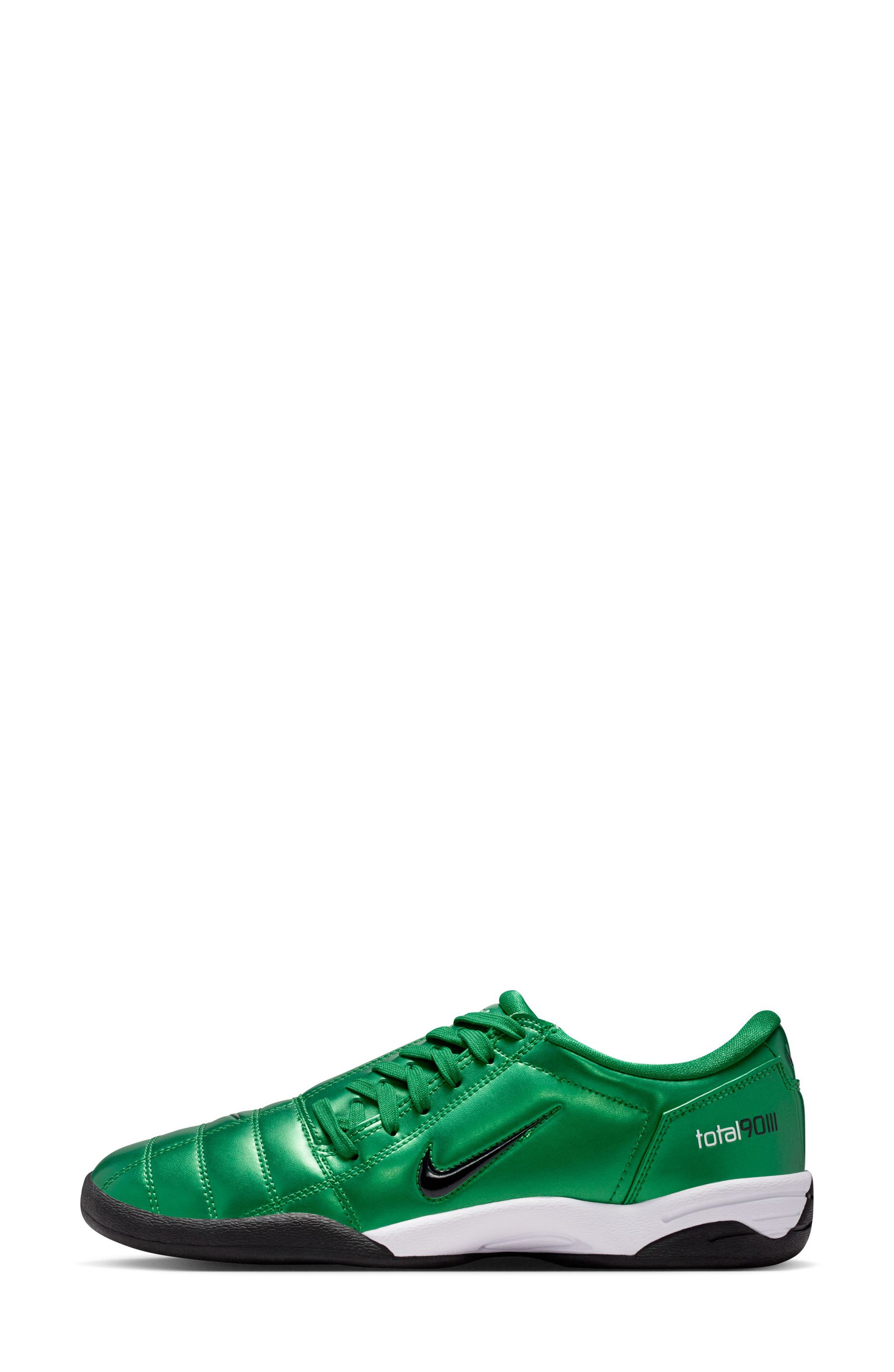 Total 90 Soccer Sneaker, Alternate, color, PINE GREEN/ BLACK/ WHITE