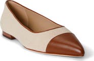 Lauren Ralph Lauren Londyn Pointed Cap Toe Ballet Flat
