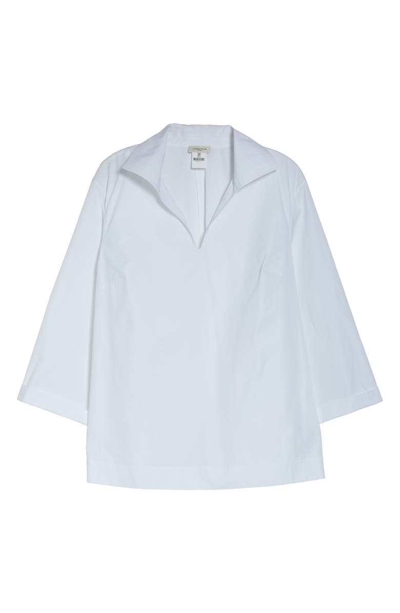 Lafayette 148 New York Dales Organic Cotton Top, Alternate, color, 