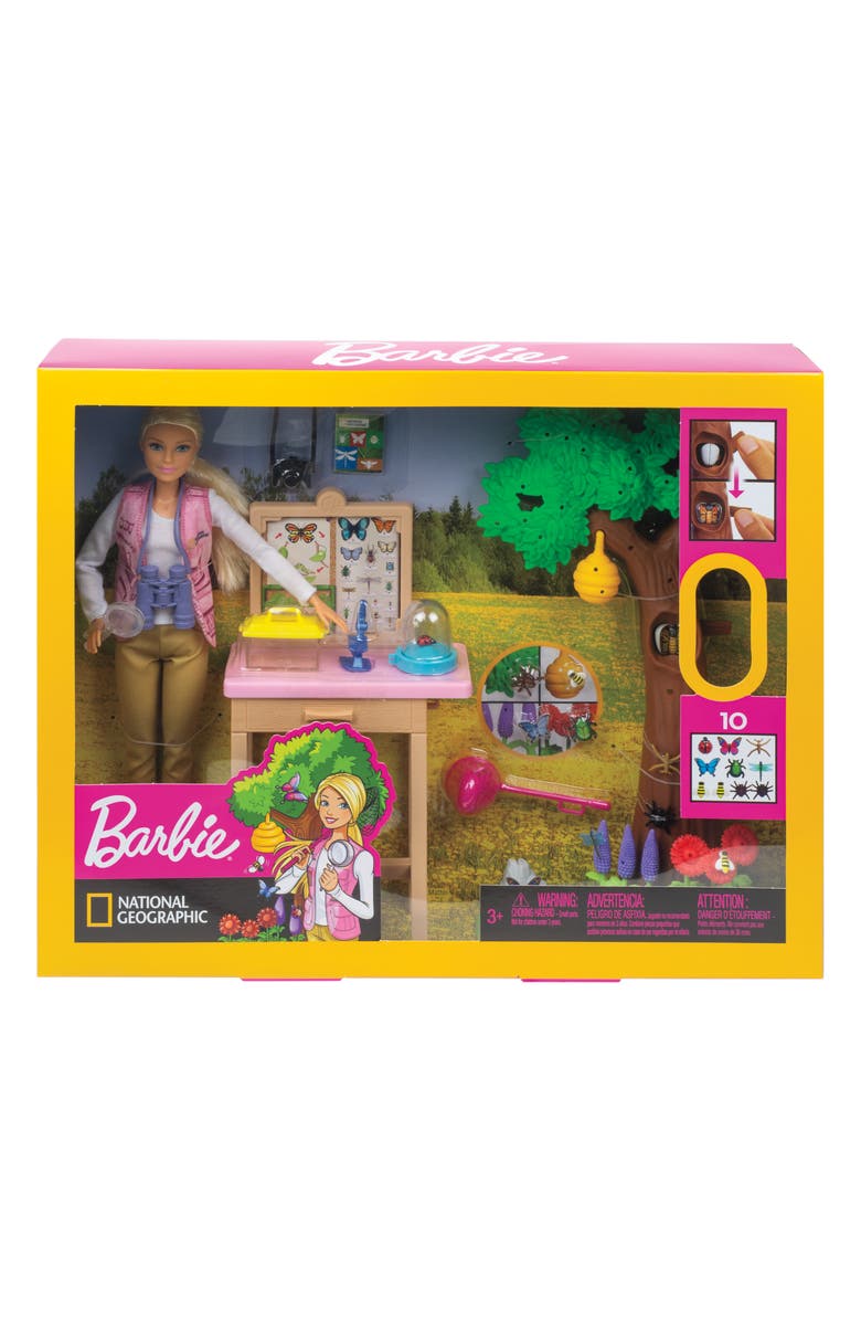 Mattel Barbie<sup>®</sup> National Geographic Entomologist Doll & Playset, Main, color,
