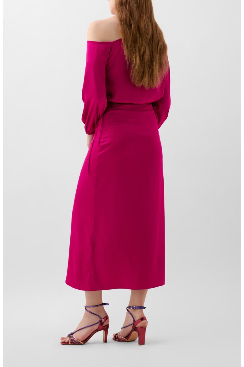 Lux Set Skirt, Alternate, color, Bouganville