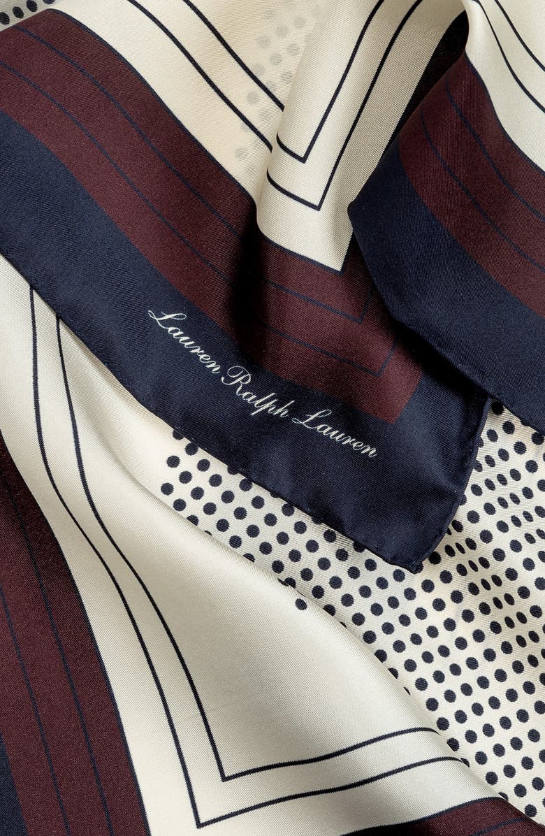 Lauren Ralph Lauren Fall Dot Square, Alternate, color, Cream