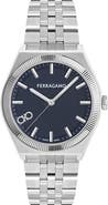 FERRAGAMO Vega Bracelet Watch, 40mm