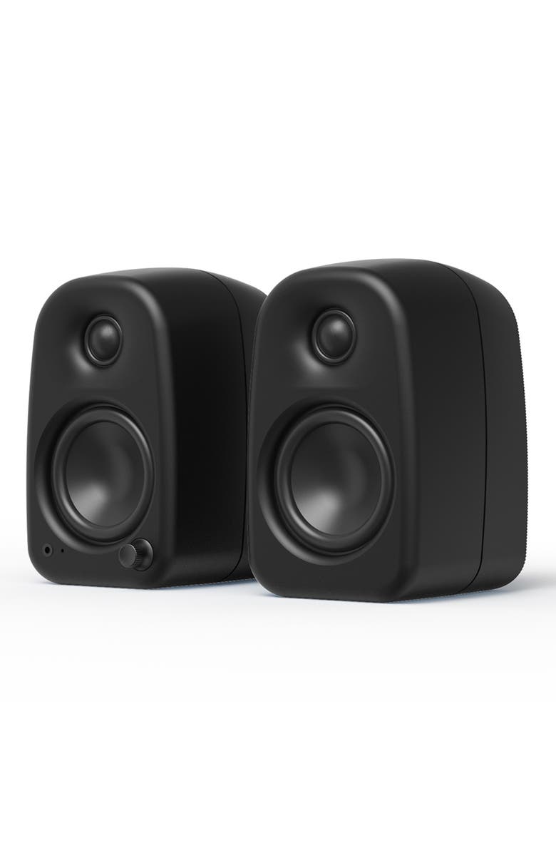Kanto UKI Bluetooth Desktop Speakers - Pair, Main, color, Black