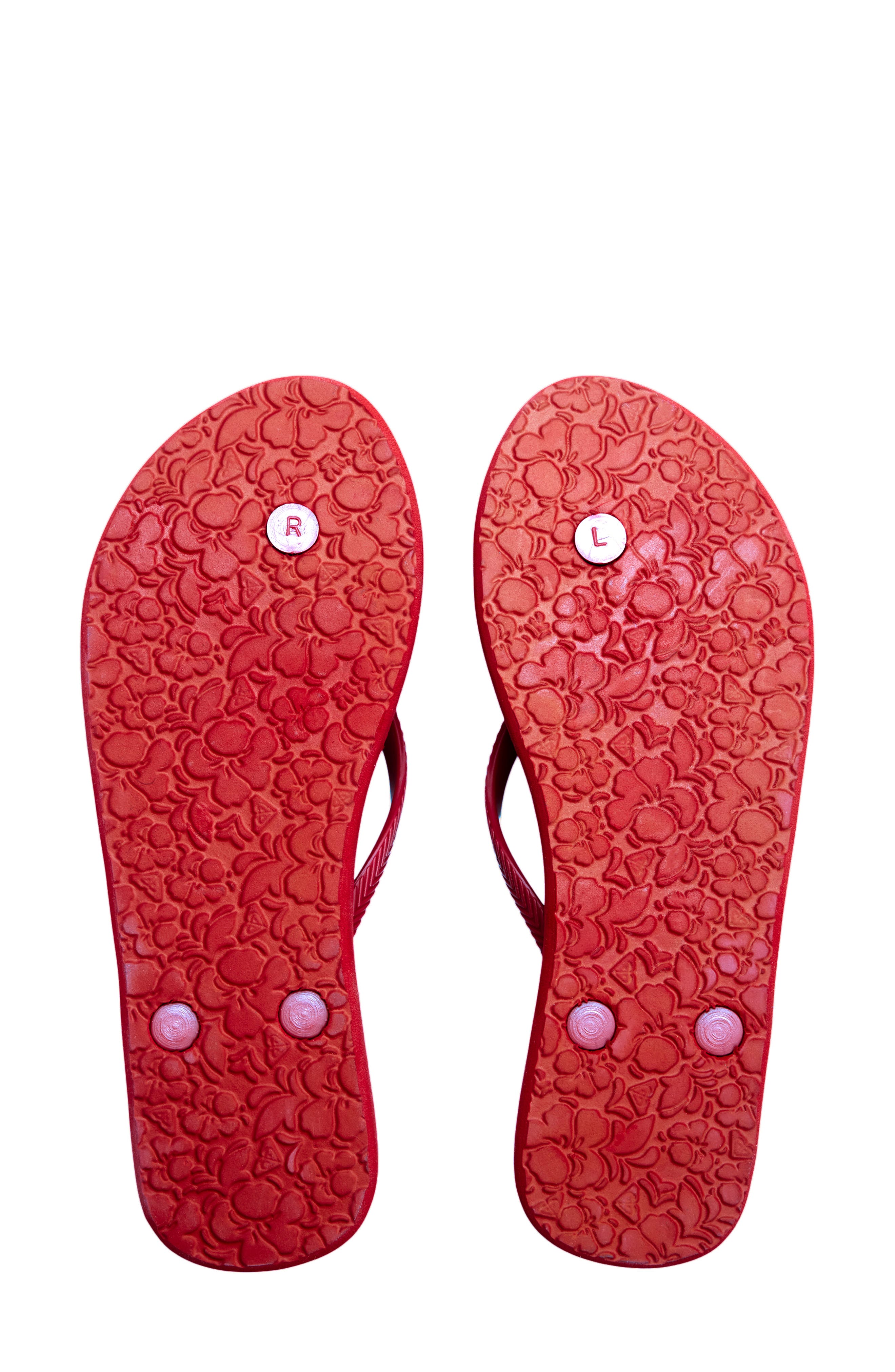 Roxy Antilles III Flip Flop, Alternate, color, Berry