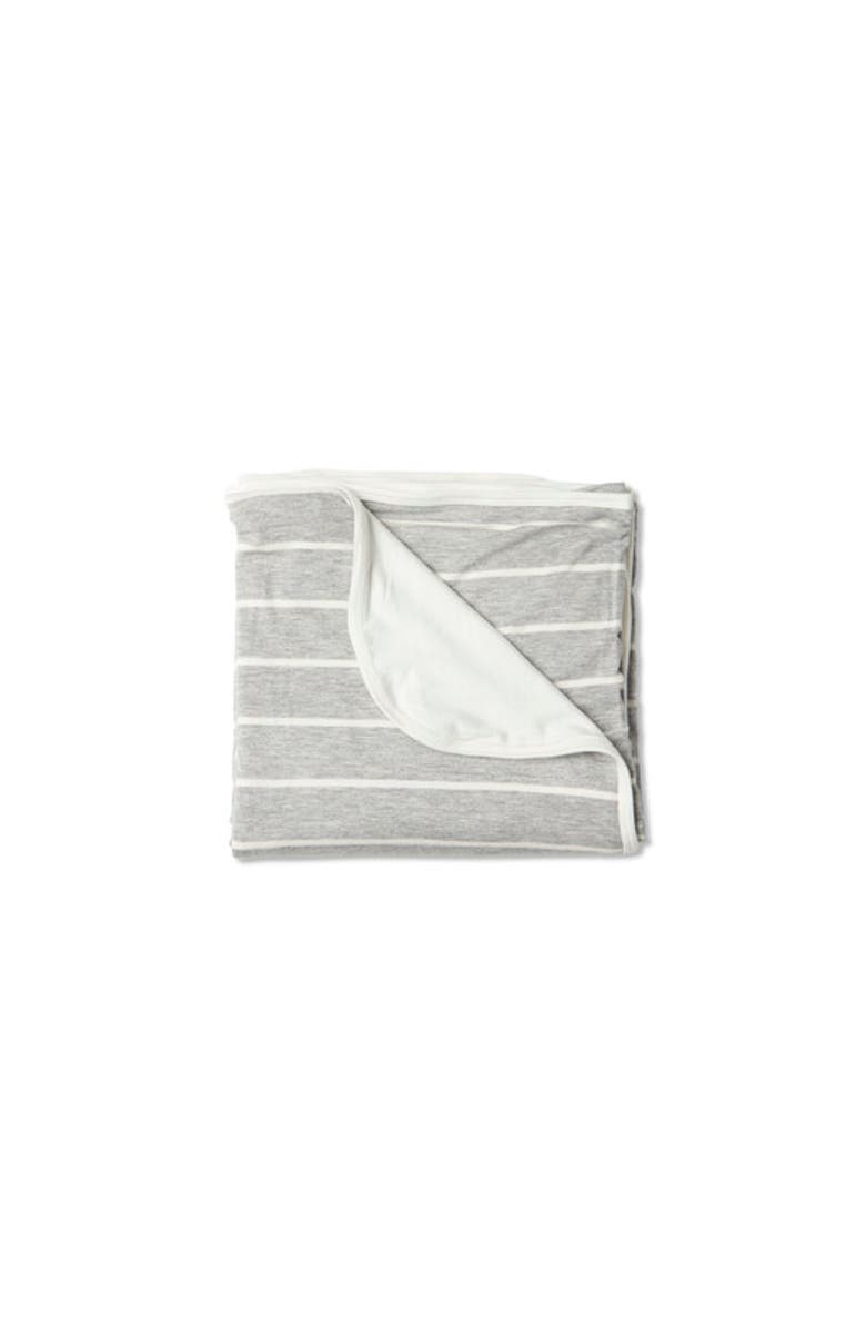 Baby Grey Baby Blanket, Main, color, 