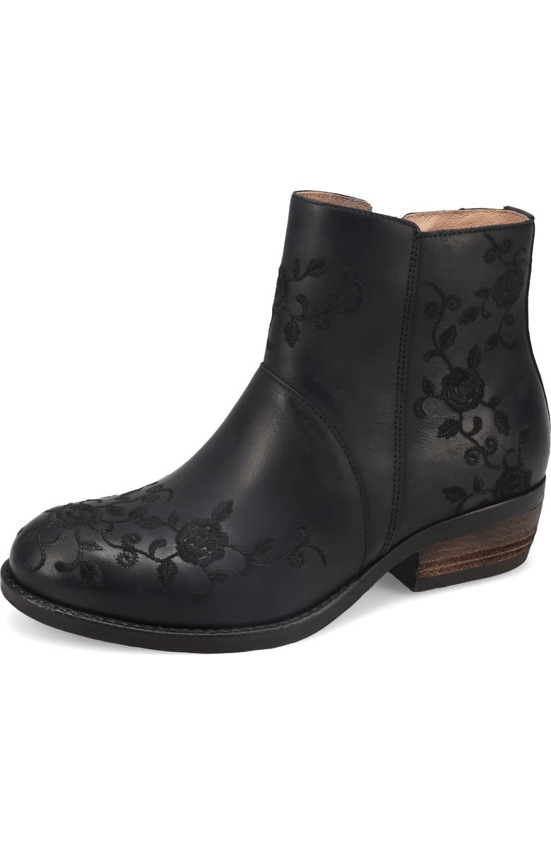 Taos Privilege Bootie, Alternate, color, Black