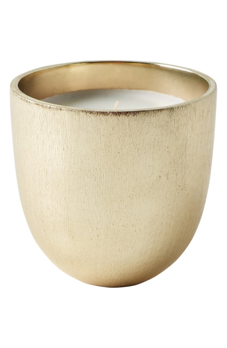 Anthropologie Home Anthropologie Gilded Rock Oud & Amber Scented Candle, Alternate, color,