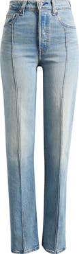 Levi's Ribcage Seamed Straight Leg Jeans