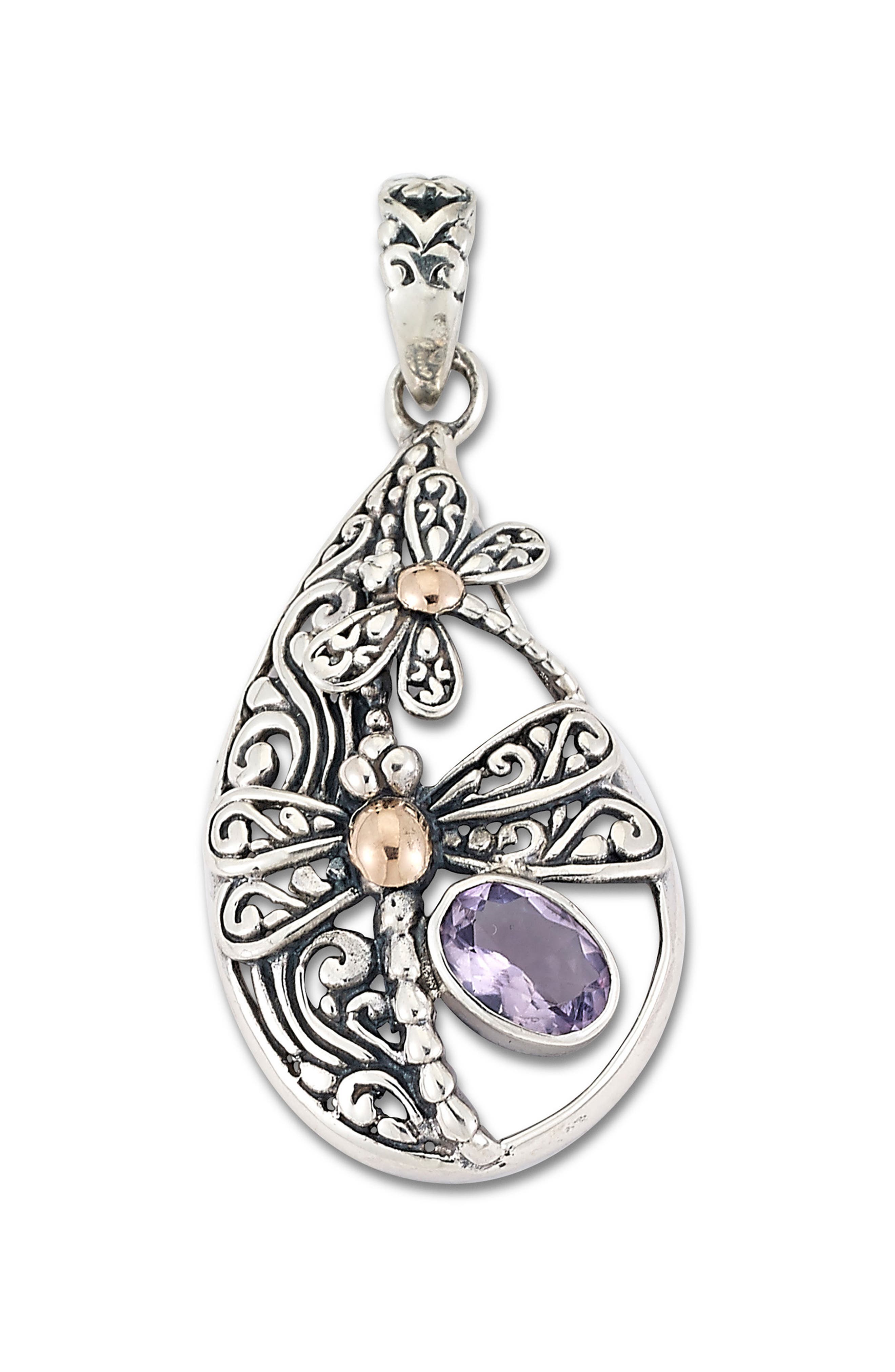 SAMUEL B. Dragonfly Pendant