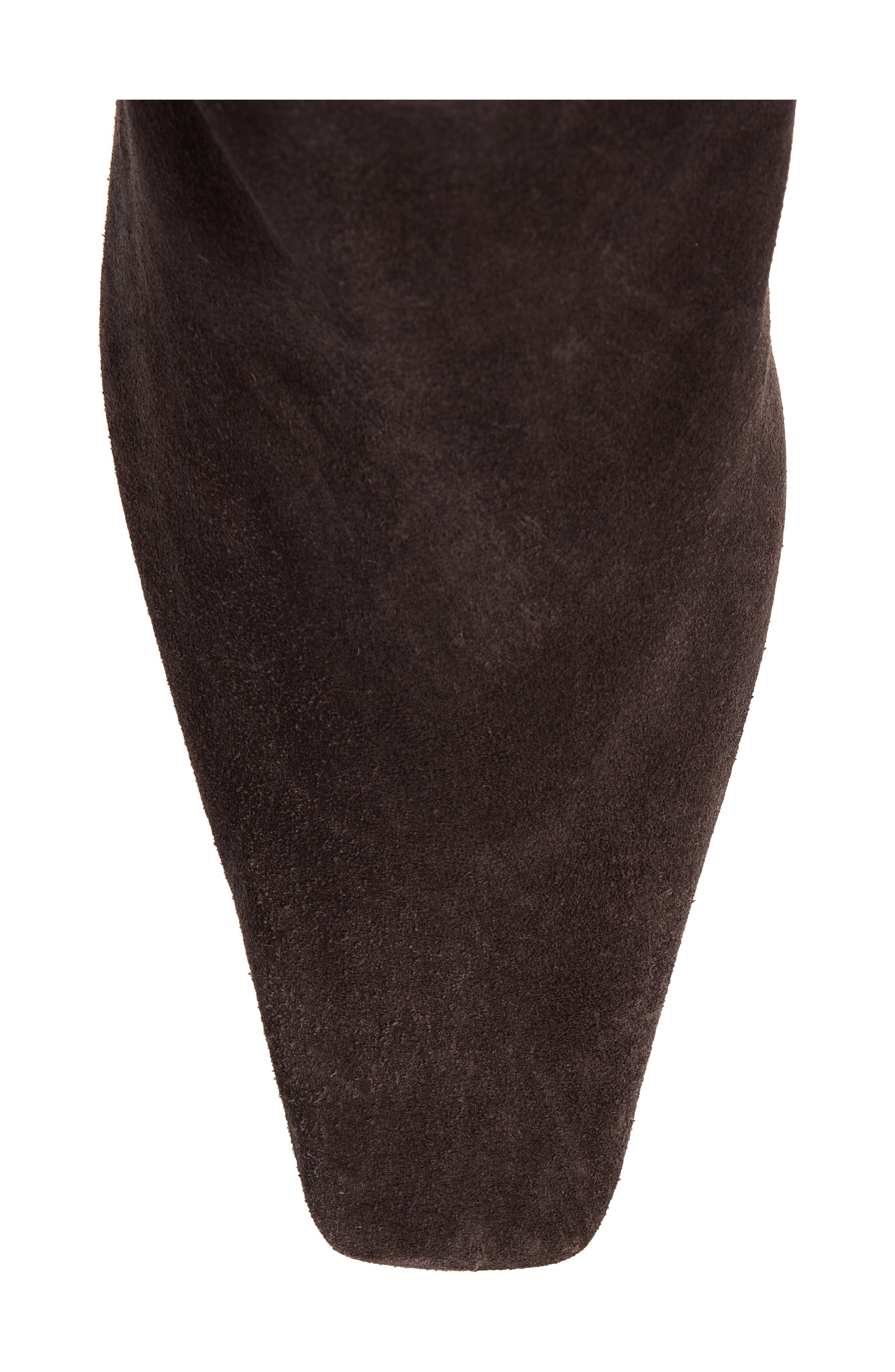 Kai Genuine Calf Hair Ankle Boot, Alternate, color, DARK CHOCOLATE SUEDE