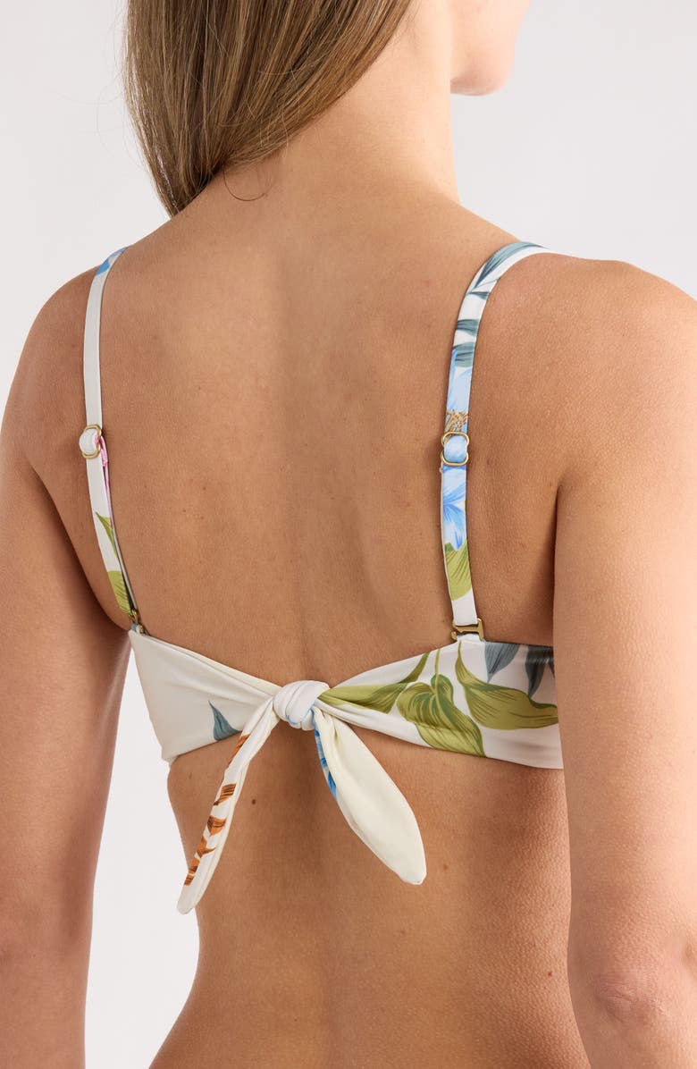 Vitamin A<sup>®</sup> Astrid Bandeau Bikini Top, Alternate, color, White