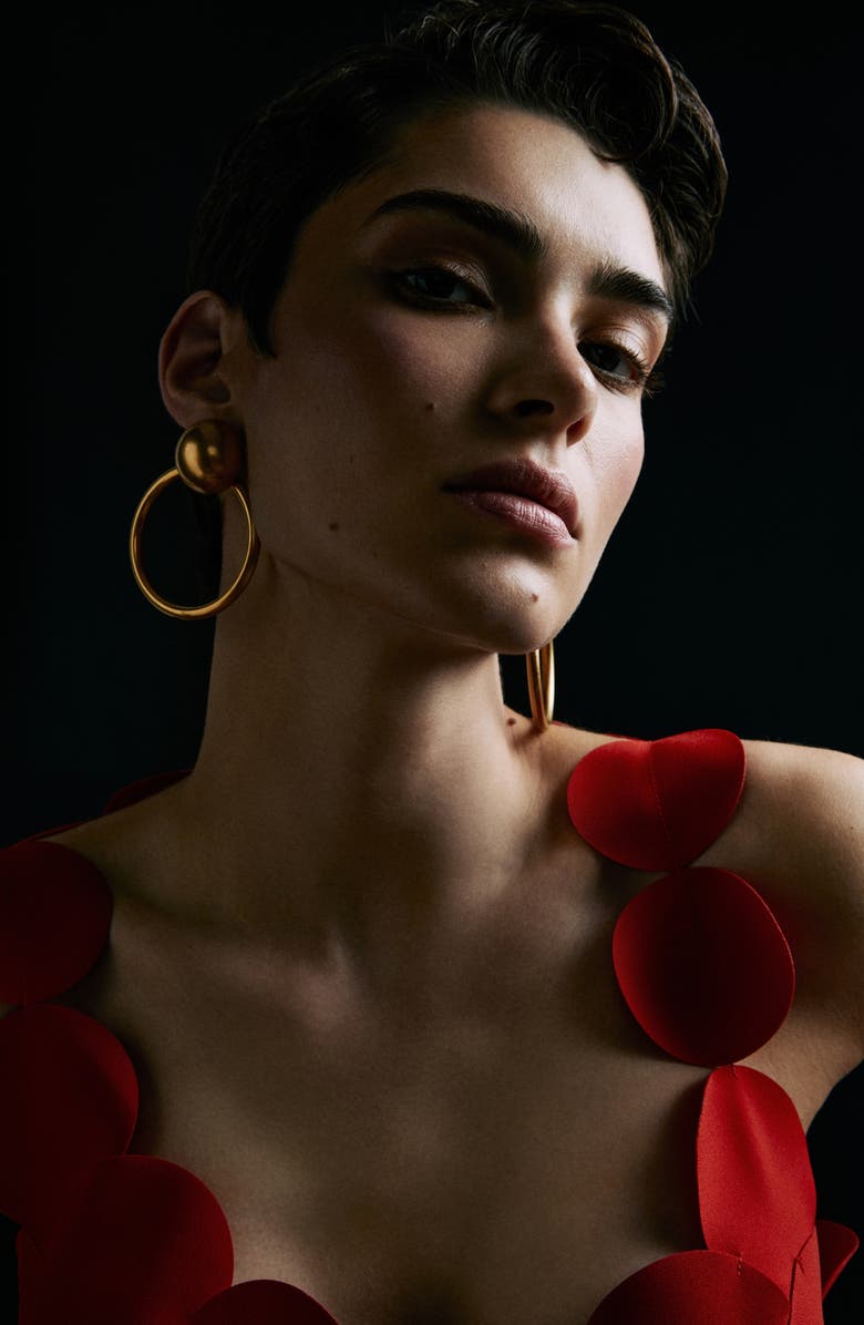 Susan Caplan 1980s Vintage Door Knocker Oversized Earrings, Alternate, color, Door Knocker