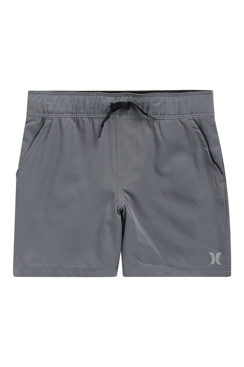 Kids' Hybrid Pull-On Shorts, Main, color, GREY