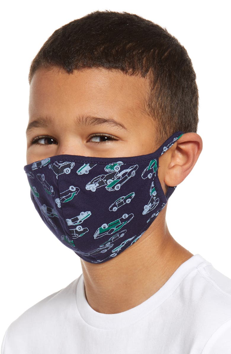 Nordstrom Assorted 4-Pack Kids' Face Masks, Alternate, color, 