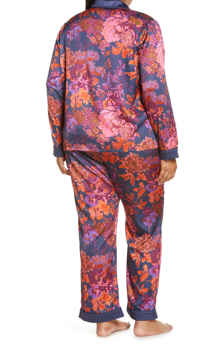 Chi Chi London Floral Pajamas, Alternate, color, 
