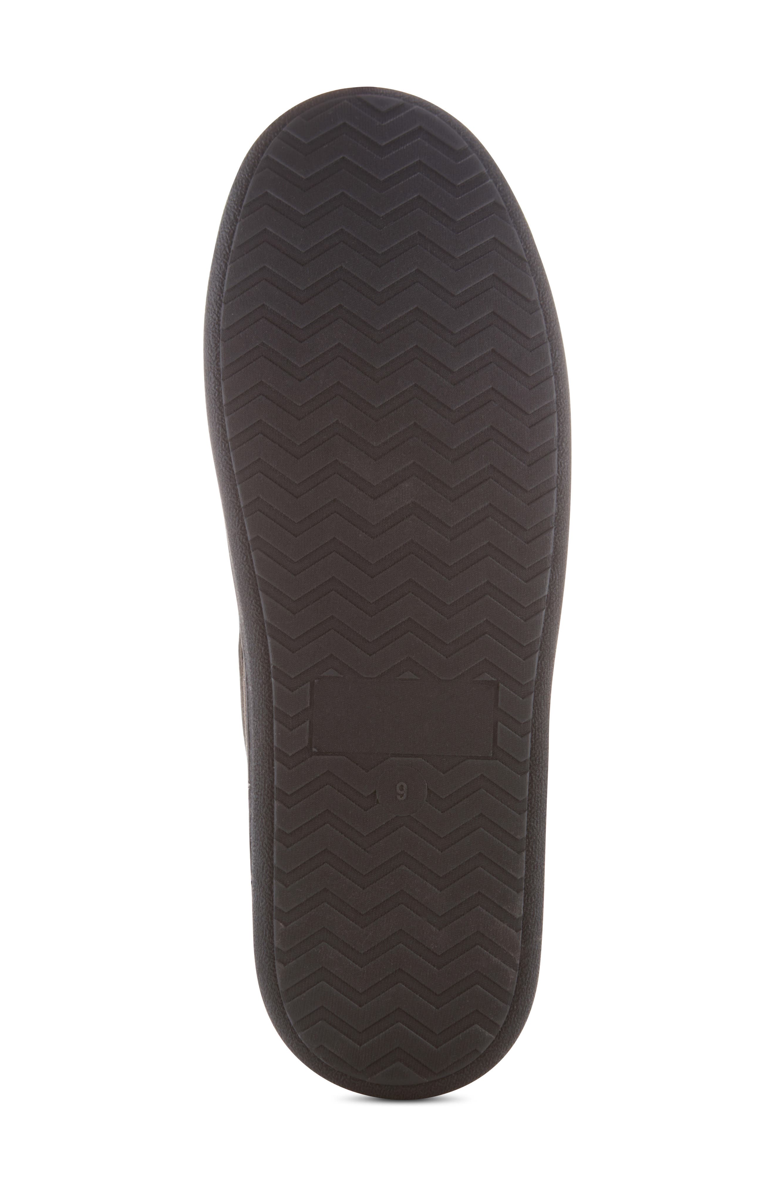 Faux Fur Trimmed Slipper