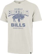 '47 Men's '47 Natural Buffalo Bills Head On Scrum Slub T-Shirt
