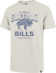 '47 Men's '47 Natural Buffalo Bills Head On Scrum Slub T-Shirt
