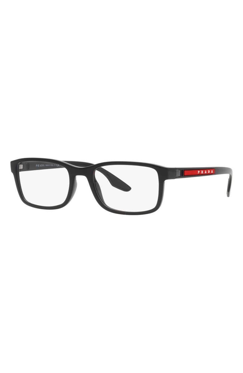 PRADA SPORT 53mm Pillow Optical Glasses, Alternate, color,