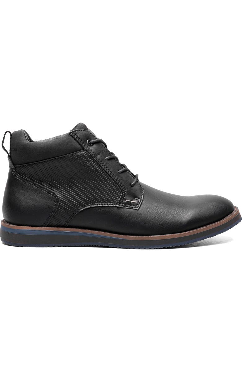 NUNN BUSH Circuit Plain Toe Chukka Boot - Wide Width Available, Alternate, color, Black