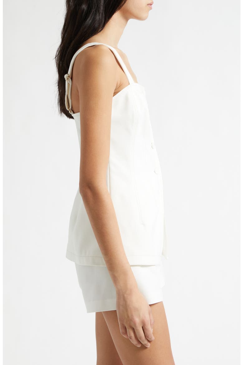 Elana Cotton Blend Vest, Alternate, color, IVORY