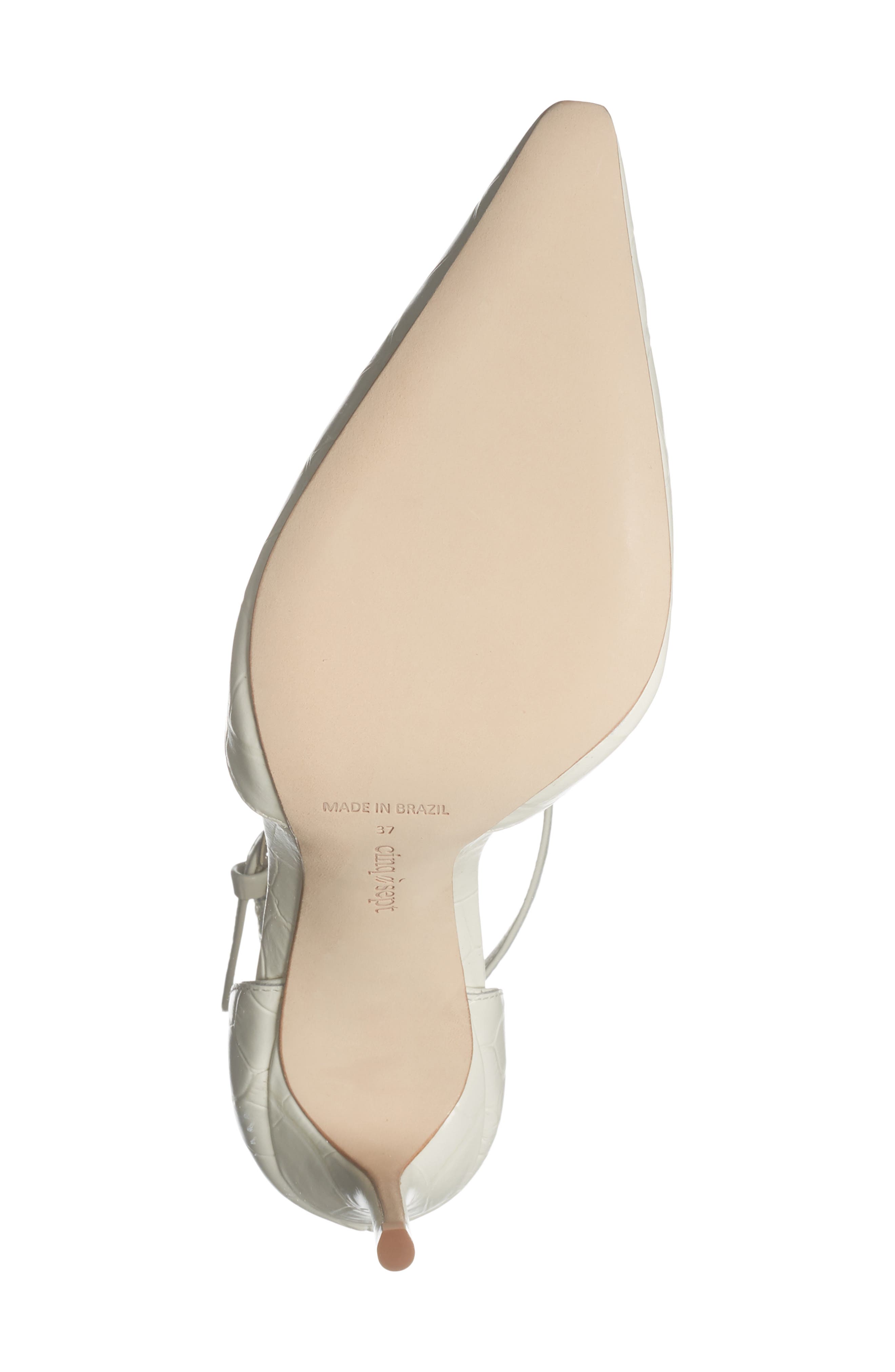 Clara T-Strap Pump, Alternate, color, IVORY