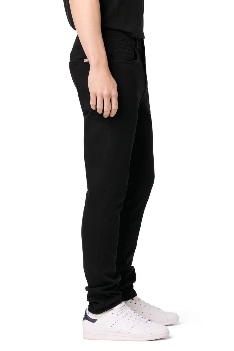 Zane Skinny Jeans, Alternate, color, BLACK RINSE
