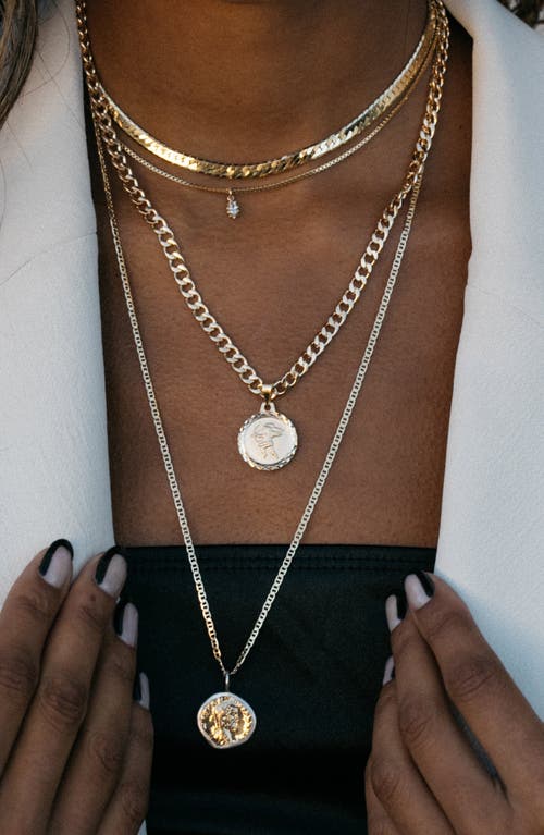 Child Of Wild The Cupid Necklace In Gold