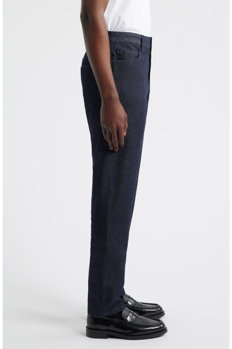 Comfort Straight Leg Jeans, Alternate, color, NAVY
