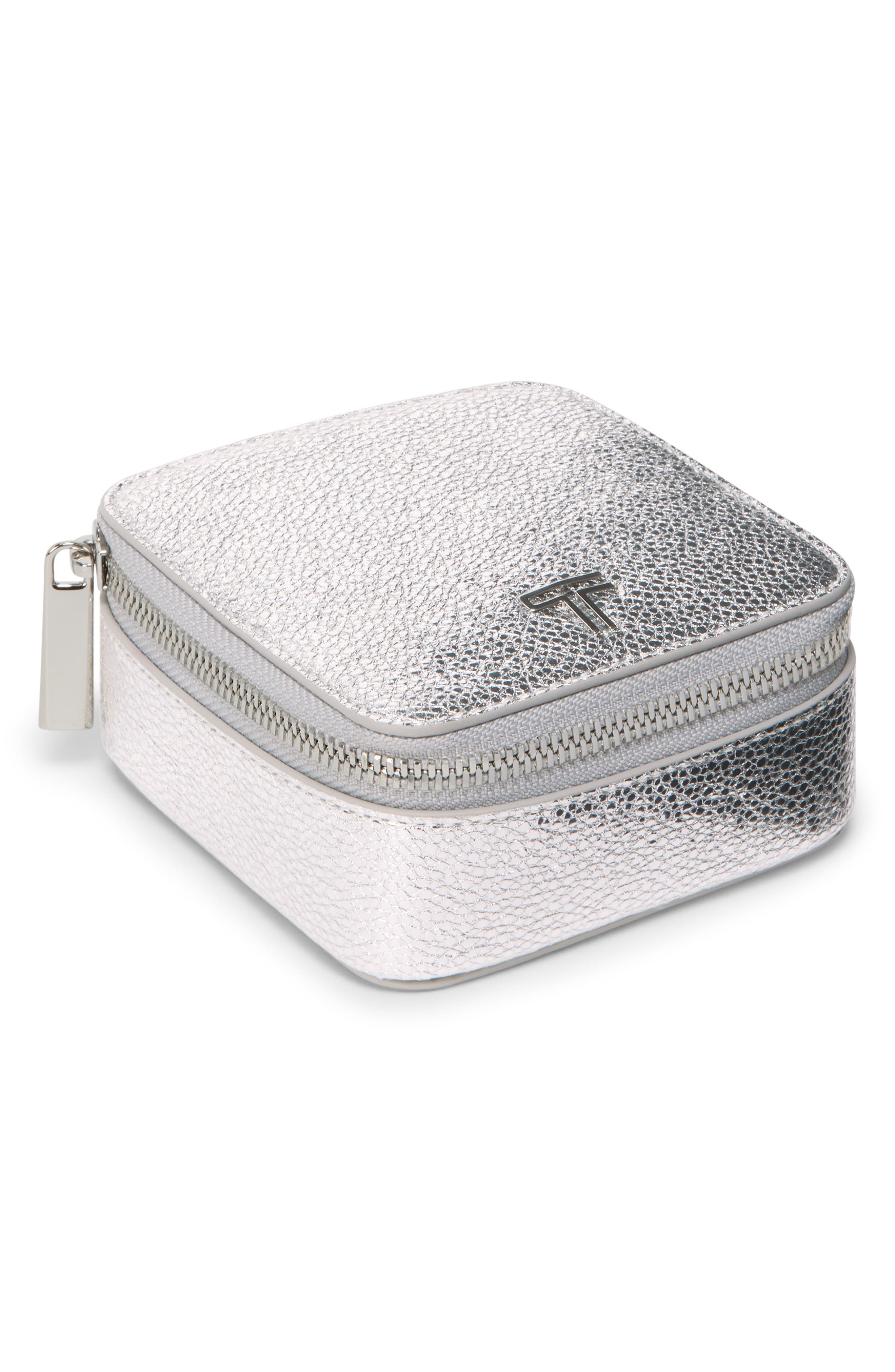 TUMI Belden Zippered Leather Jewelry Case