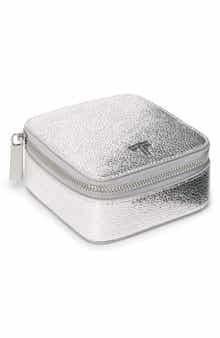 TUMI Belden Zippered Leather Jewelry Case